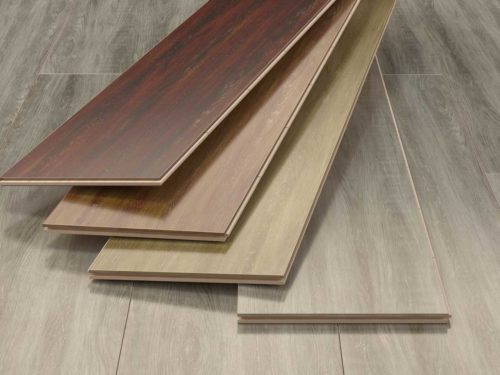 Interlocking wood flooring out of the box
