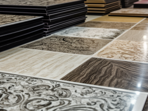 samples of linoleum flooring